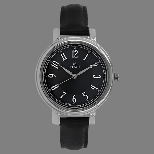 Buy Titan watch online like TITAN 2554SL02, crafted with a clean dial, genuine leather strap, and premium analog movement.
